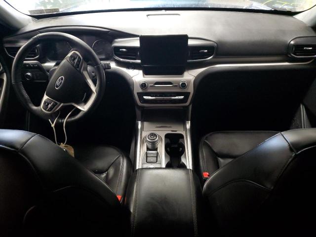 1FMSK8DH0MGC50414 - 2021 FORD EXPLORER XLT GRAY photo 8