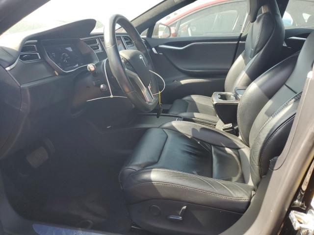 5YJSA1E11HF204526 - 2017 TESLA MODEL S BLACK photo 7