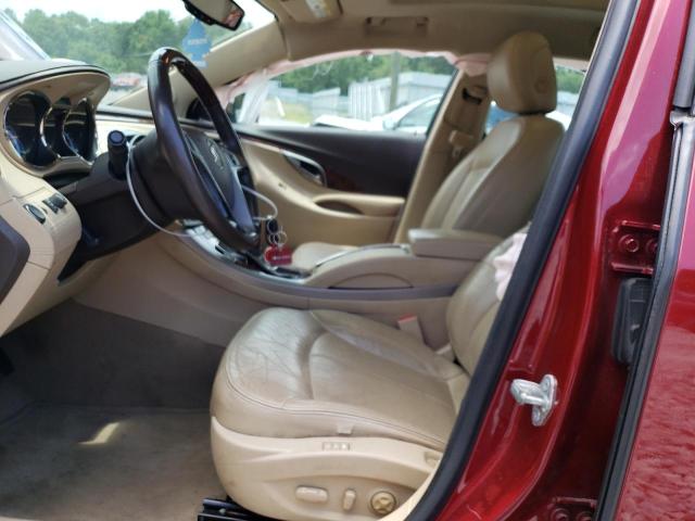 1G4GE5ED7BF294596 - 2011 BUICK LACROSSE CXS 勃艮第红 照片 7
