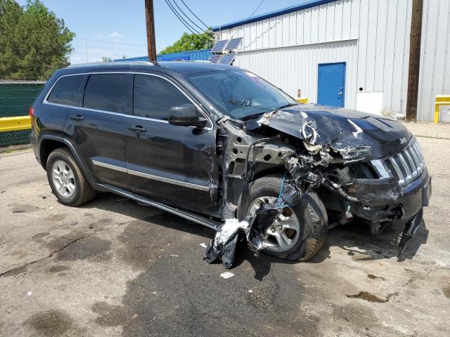 1C4RJEAT6CC301188 - 2012 JEEP GRAND CHER LAREDO BLACK photo 4