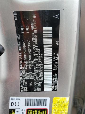 5TDKZ3DC1HS795802 - 2017 TOYOTA SIENNA LE Altın fotoğraf 13