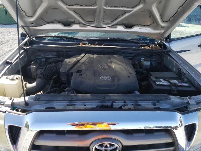 3TMJU4GN8AM095133 - 2010 TOYOTA TACOMA DOUBLE CAB PRERUNNER SILVER photo 12