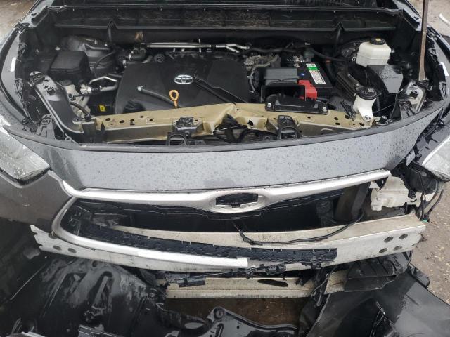 5TDHZRBH6LS518647 - 2020 TOYOTA HIGHLANDER XLE GRAY photo 12