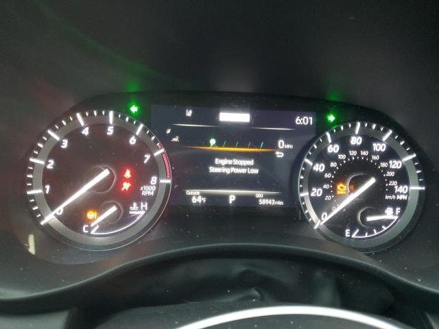 5TDHZRBH6LS518647 - 2020 TOYOTA HIGHLANDER XLE GRAY photo 9