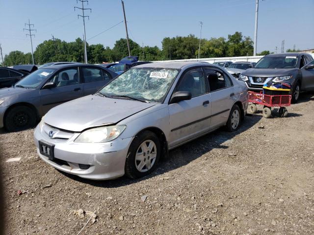1HGES16335L017616 - 2005 HONDA CIVIC DX VP Grau Foto 1