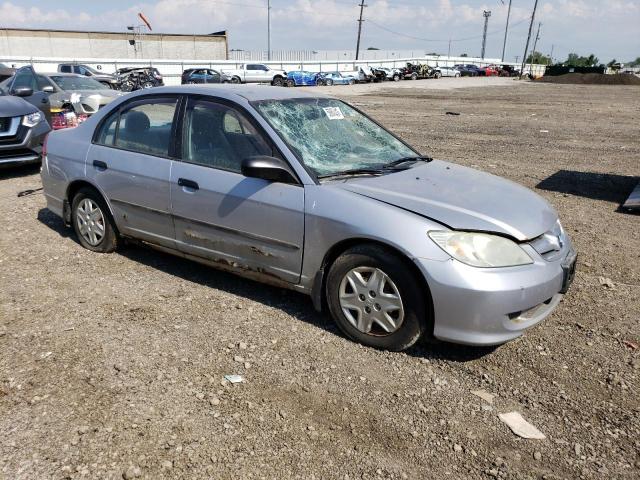 1HGES16335L017616 - 2005 HONDA CIVIC DX VP GRAY photo 4