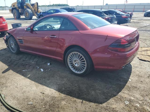 WDBSK74F34F070202 - 2004 MERCEDES-BENZ SL 55 AMG RED photo 2