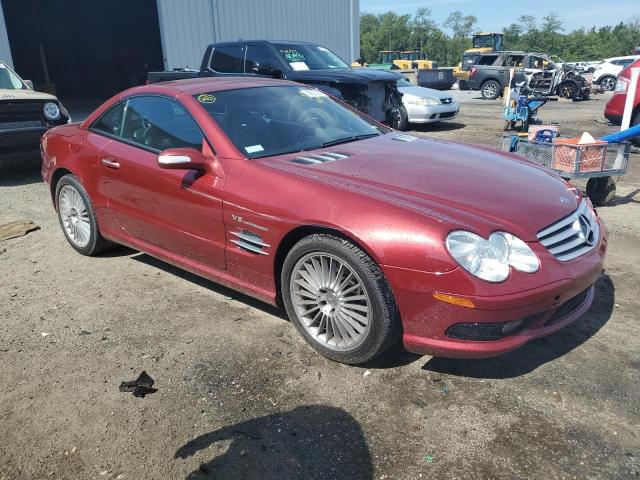 WDBSK74F34F070202 - 2004 MERCEDES-BENZ SL 55 AMG RED photo 4