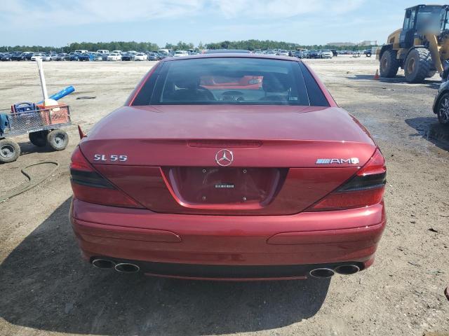 WDBSK74F34F070202 - 2004 MERCEDES-BENZ SL 55 AMG RED photo 6