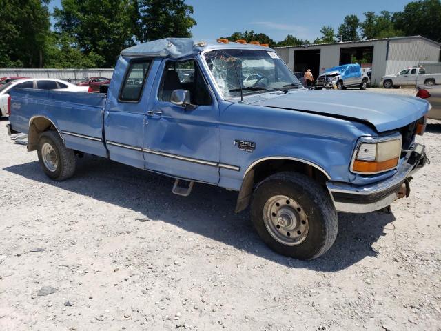 1FTHX26F1TEA17094 - 1996 FORD F250 BLUE photo 4