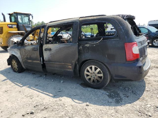 2C4RC1BG6ER125676 - 2014 CHRYSLER TOWN & COU TOURING Այրված լուսանկար 2