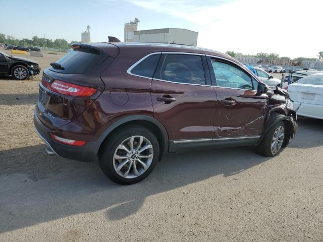 5LMTJ2DH6HUL36240 - 2017 LINCOLN MKC SELECT 勃艮第红 照片 3