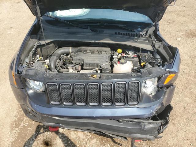 ZACNJDC18NPN61138 - 2022 JEEP RENEGADE TRAILHAWK BLUE photo 11