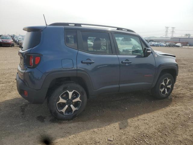 ZACNJDC18NPN61138 - 2022 JEEP RENEGADE TRAILHAWK BLUE photo 3