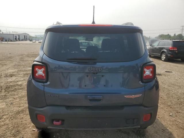 ZACNJDC18NPN61138 - 2022 JEEP RENEGADE TRAILHAWK BLUE photo 6