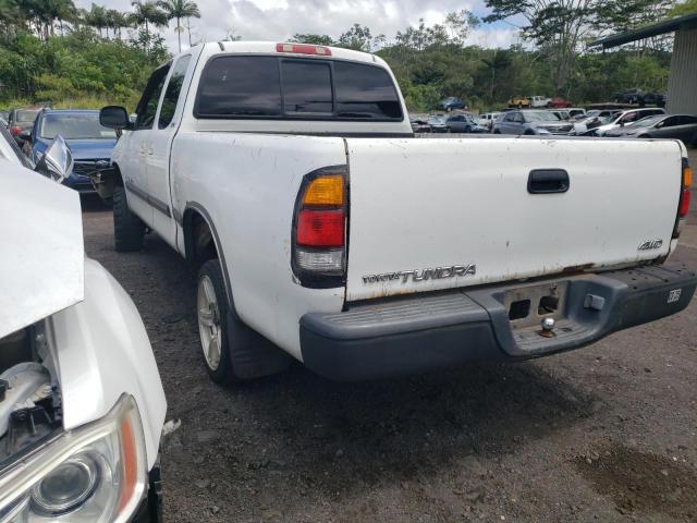 5TBBN44101S191530 - 2001 TOYOTA TUNDRA ACCESS CAB WHITE photo 2