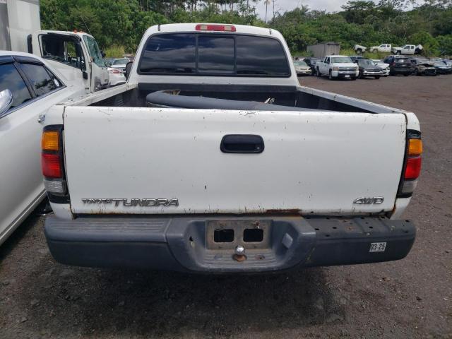 5TBBN44101S191530 - 2001 TOYOTA TUNDRA ACCESS CAB WHITE photo 6