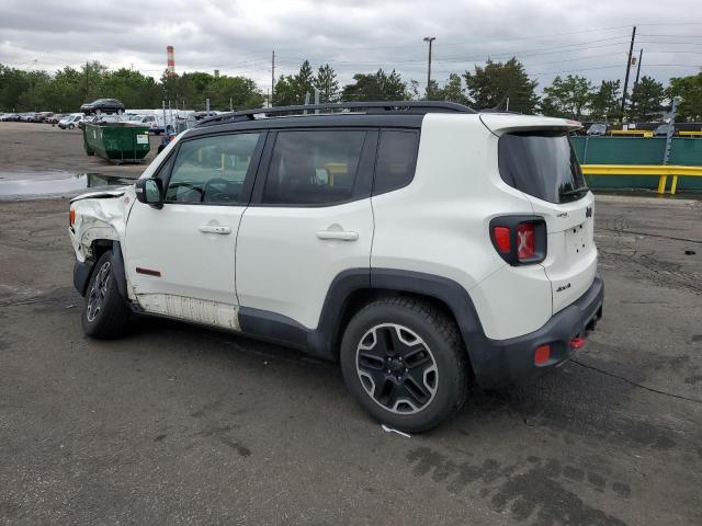 ZACCJBCB7HPG44104 - 2017 JEEP RENEGADE TRAILHAWK WHITE photo 2