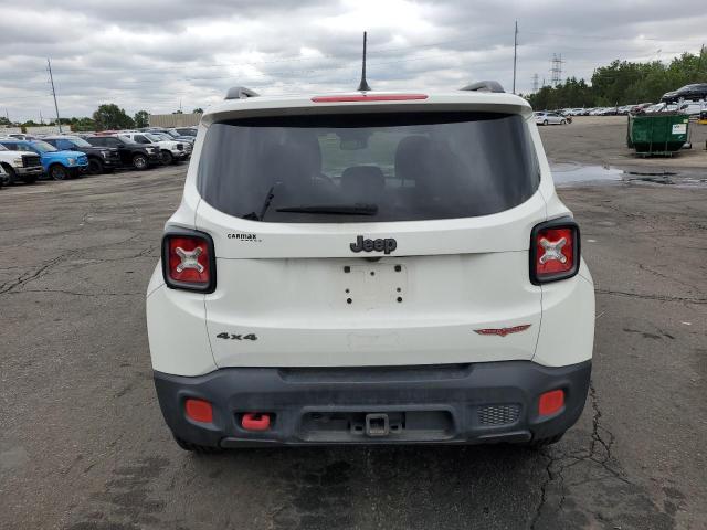 ZACCJBCB7HPG44104 - 2017 JEEP RENEGADE TRAILHAWK WHITE photo 6