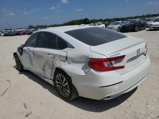 1HGCV3F14KA004146 - 2019 HONDA ACCORD HYBRID WHITE photo 2