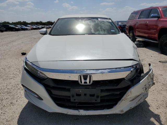 1HGCV3F14KA004146 - 2019 HONDA ACCORD HYBRID WHITE photo 5