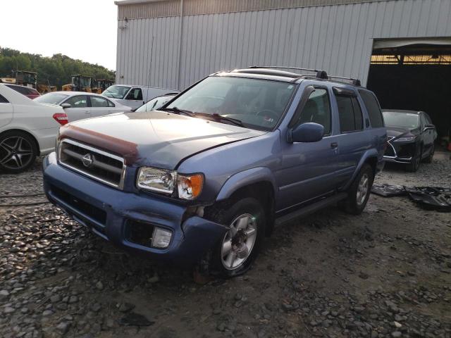 JN8DR07Y01W528515 - 2001 NISSAN PATHFINDER LE BLUE photo 1