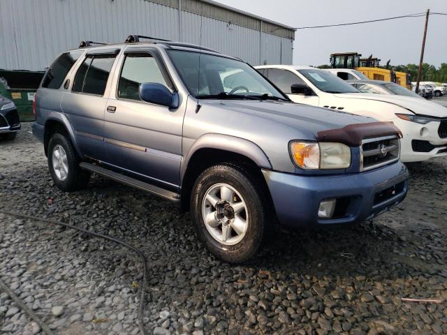 JN8DR07Y01W528515 - 2001 NISSAN PATHFINDER LE BLUE photo 4