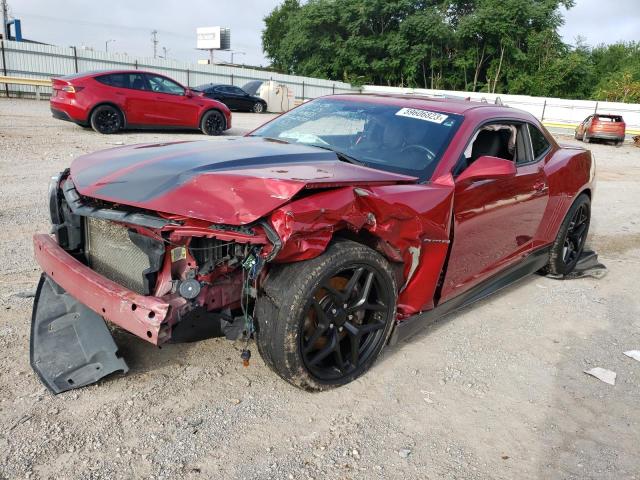 2G1FK1EJ8C9211221 - 2012 CHEVROLET CAMARO 2SS BURGUNDY photo 1