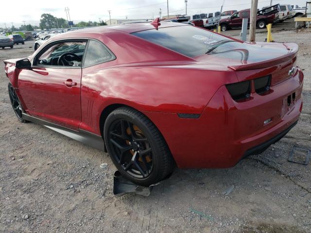 2G1FK1EJ8C9211221 - 2012 CHEVROLET CAMARO 2SS BURGUNDY photo 2