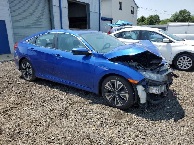 19XFC1F31HE211672 - 2017 HONDA CIVIC EX BLUE photo 4