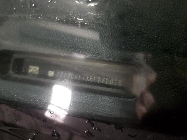 1G1ZC5E1XBF272058 - 2011 CHEVROLET MALIBU 1LT GRAY photo 12