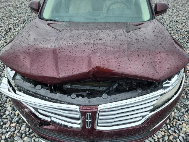 5LMCJ3C9XHUL70357 - 2017 LINCOLN MKC RESERVE წითელი ფოტო 12