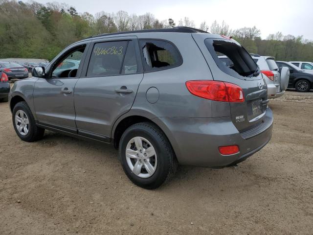 5NMSG73D99H255867 - 2009 HYUNDAI SANTA FE GLS GRAY photo 2