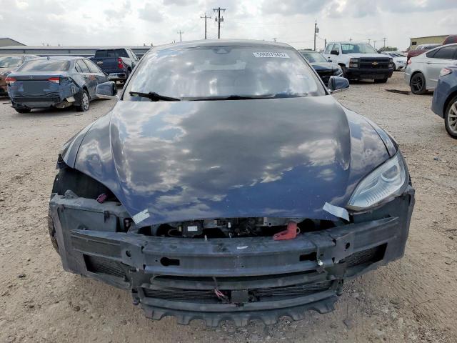 5YJSA1H10EFP62231 - 2014 TESLA MODEL S 蓝色 照片 5