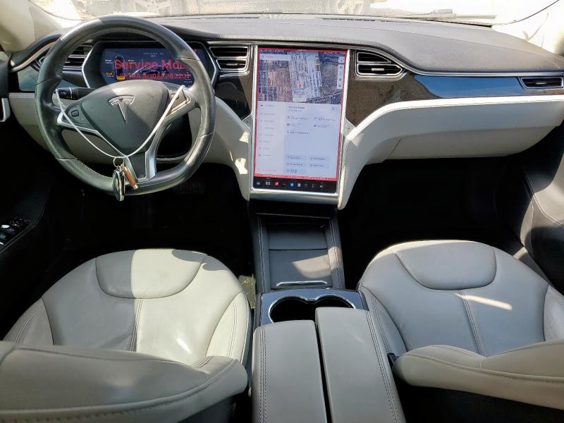 5YJSA1H10EFP62231 - 2014 TESLA MODEL S 蓝色 照片 8