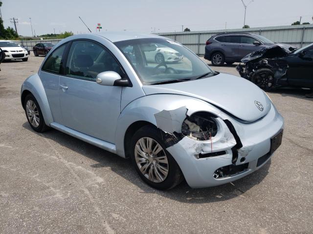 3VWPG3AG8AM012111 - 2010 VOLKSWAGEN NEW BEETLE BLUE photo 4