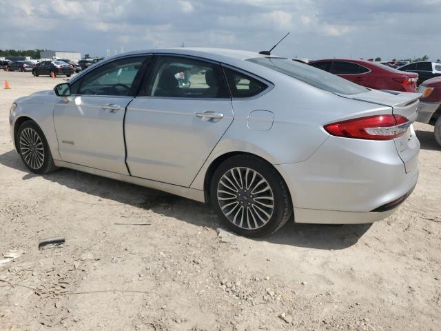 3FA6P0RU6JR248482 - 2018 FORD FUSION TITANIUM/PLATINUM HEV SILVER photo 2