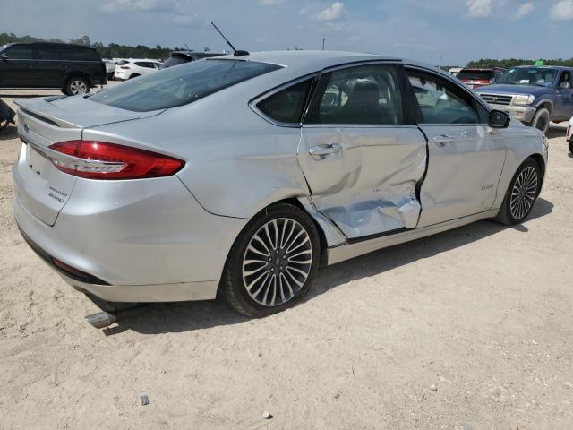 3FA6P0RU6JR248482 - 2018 FORD FUSION TITANIUM/PLATINUM HEV SILVER photo 3