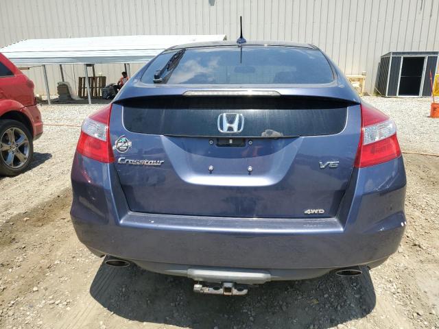 5J6TF2H51CL004496 - 2012 HONDA CROSSTOUR EXL BLUE photo 6