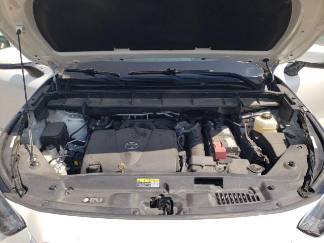 5TDGZRBH7MS108145 - 2021 TOYOTA HIGHLANDER XLE Սպիտակ լուսանկար 12