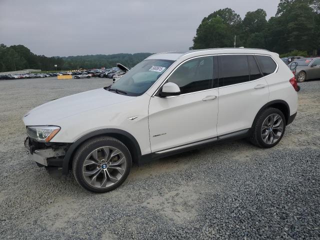 5UXWY3C57F0E97845 - 2015 BMW X3 XDRIVE28D Белый фото 1