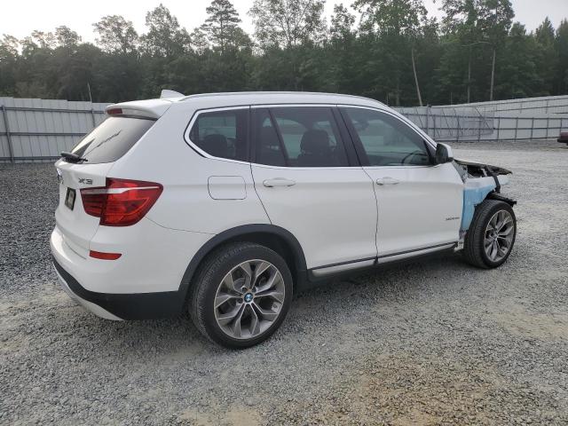 5UXWY3C57F0E97845 - 2015 BMW X3 XDRIVE28D Белый фото 3