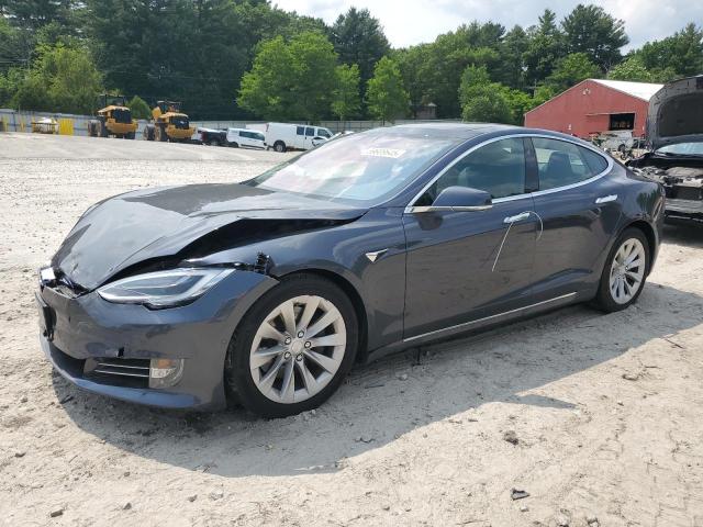 5YJSA1E27GF171605 - 2016 TESLA MODEL S GRAY photo 1