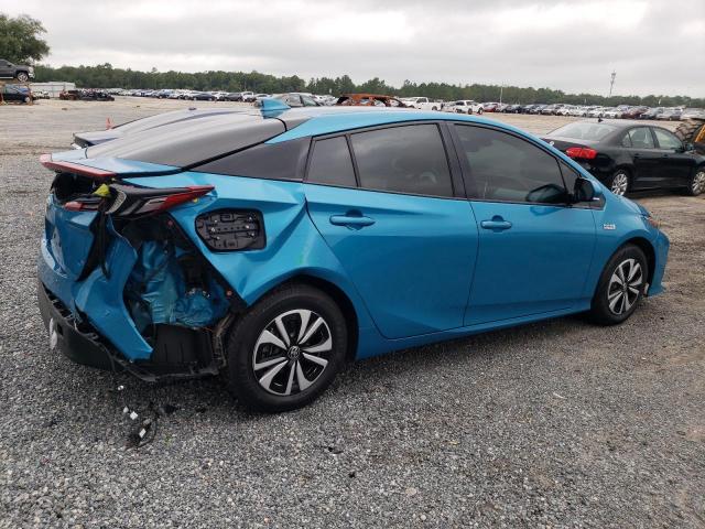 JTDKARFP1J3074607 - 2018 TOYOTA PRIUS PRIM TEAL photo 3