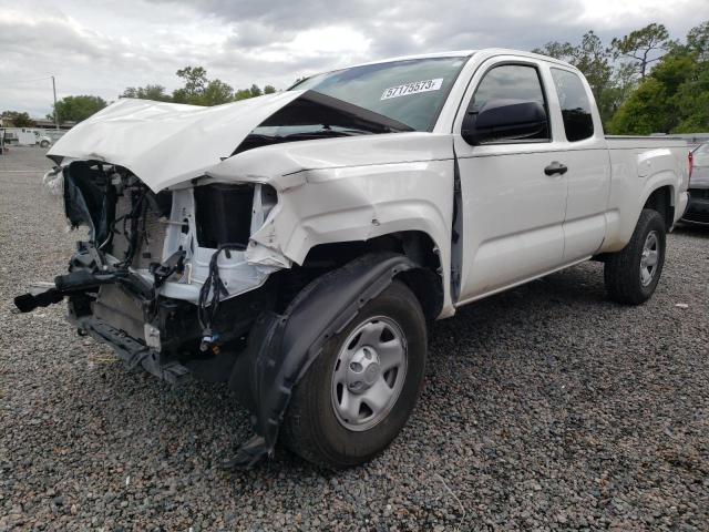 3TYRX5GN1MT007189 - 2021 TOYOTA TACOMA ACCESS CAB თეთრი ფოტო 1