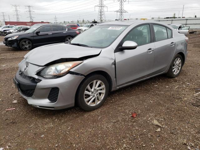 JM1BL1W75C1649480 - 2012 MAZDA 3 I SILVER photo 1