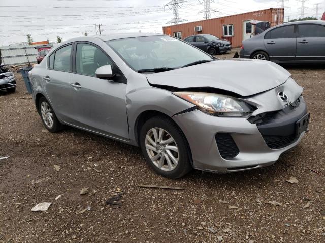 JM1BL1W75C1649480 - 2012 MAZDA 3 I SILVER photo 4