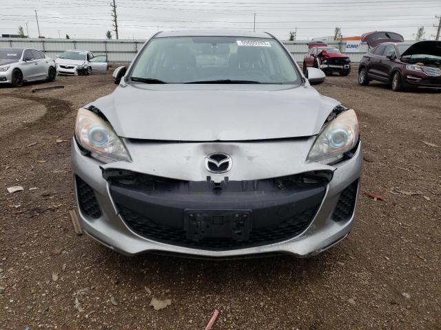 JM1BL1W75C1649480 - 2012 MAZDA 3 I SILVER photo 5