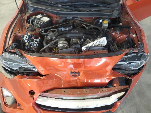 JF1ZNAA12D2718350 - 2013 TOYOTA SCION FR-S ნარინჯისფერი ფოტო 11