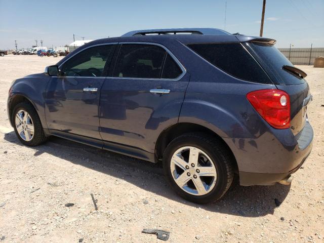 2GNFLHE36E6326359 - 2014 CHEVROLET EQUINOX LTZ GRAY photo 2